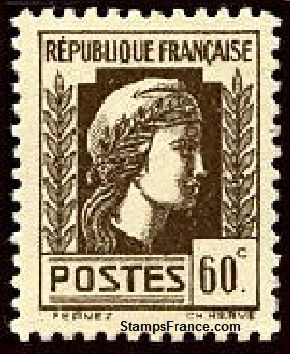 Timbre France Yvert 634 - France Scott 481