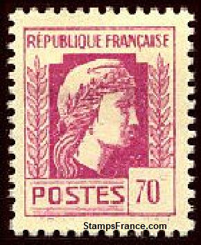 Timbre France Yvert 635 - France Scott 482