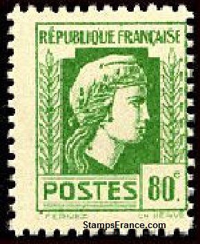 Timbre France Yvert 636 - France Scott 483