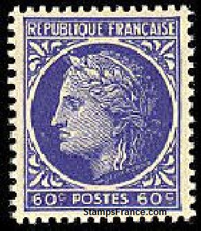 Timbre France Yvert 674 - France Scott 528