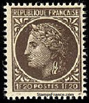 Timbre France Yvert 677 - France Scott 533