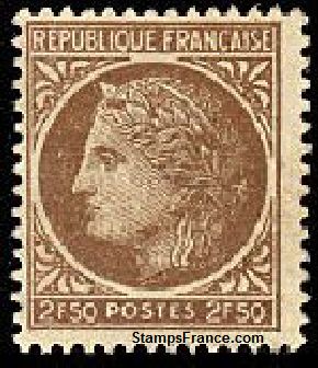 Timbre France Yvert 681 - France Scott