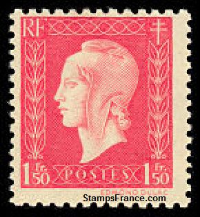 Timbre France Yvert 691 - France Scott