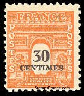 Timbre France Yvert 702 - France Scott