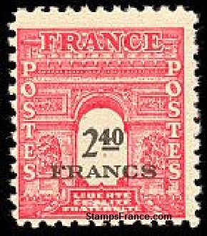 Timbre France Yvert 710 - France Scott