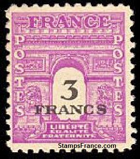 Timbre France Yvert 711 - France Scott