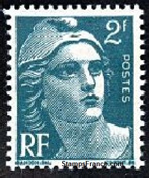 Timbre France Yvert 713 - France Scott 536