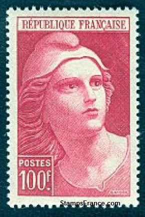 Timbre France Yvert 733 - France Scott 556