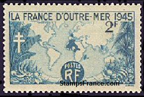 Timbre France Yvert 741 - France Scott 560