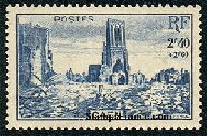 Timbre France Yvert 746 - France Scott B199