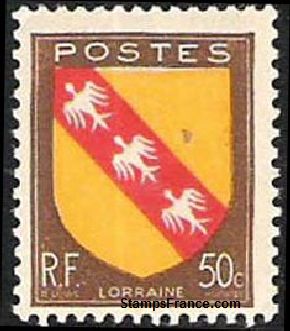 Timbre France Yvert 757 - France Scott