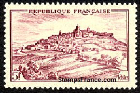 Timbre France Yvert 759 - France Scott 568