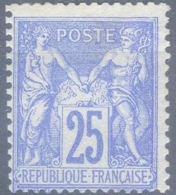 Timbre France Yvert 78 - France Scott 81