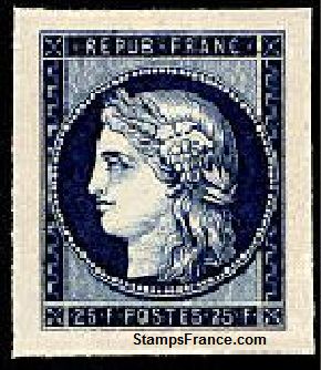 Timbre France Yvert 831 - France Scott 613