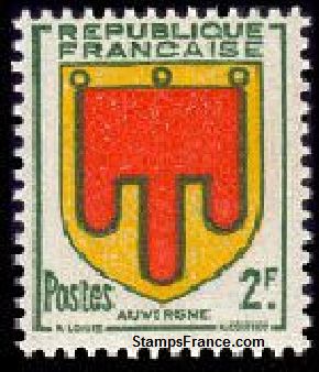 Timbre France Yvert 837 - France Scott