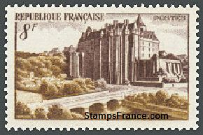 Timbre France Yvert 873 - France Scott