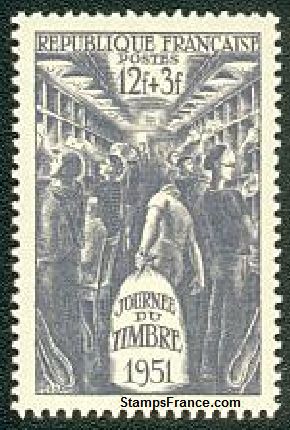 Timbre France Yvert 879 - France Scott B257 - Click Image to Close