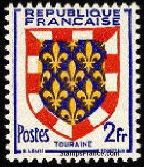 Timbre France Yvert 902 - France Scott