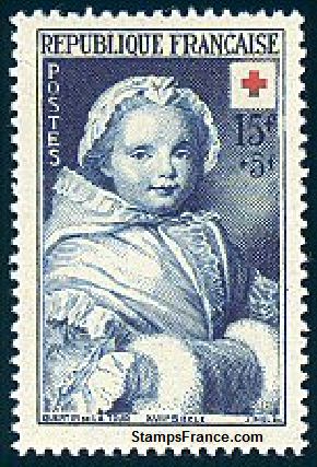 Timbre France Yvert 915 - France Scott