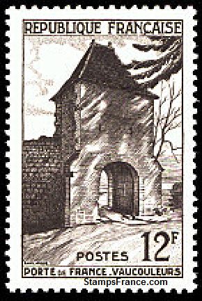 Timbre France Yvert 921 - France Scott