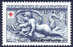 Timbre France Yvert 938 - France Scott
