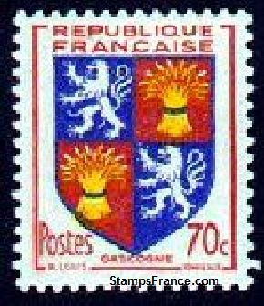 Timbre France Yvert 958 - France Scott