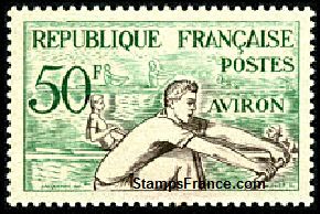 Timbre France Yvert 964 - France Scott