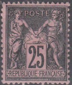 Timbre France Yvert 97 - France Scott 100