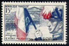 Timbre France Yvert 996 - France Scott