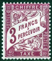 Timbre France Yvert Taxe 42A - France Scott J45