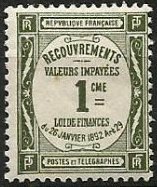 Timbre France Yvert Taxe 43 - France Scott J46